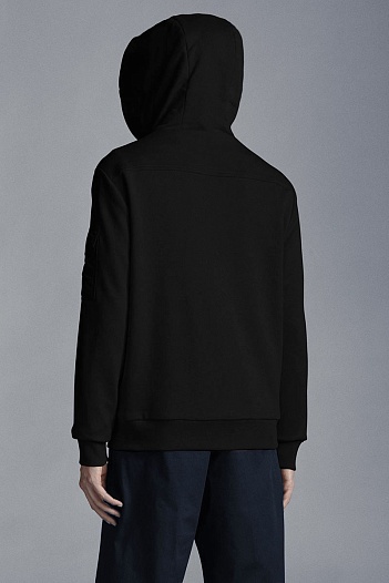Мужская куртка Moncler чёрного цвета   