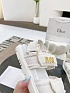 Женские сандалии Dior Dioract белого цвета