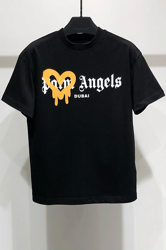 Оверсайз футболка Palm Angels Dubai Heart Sprayed