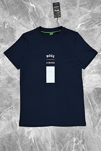 Синяя футболка Hugo Boss x AJBXNG   