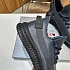 Мужские кожаные кроссовки Prada lace-up - Navy