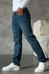 Мужские джинсы синего цвета Hermes regular fit