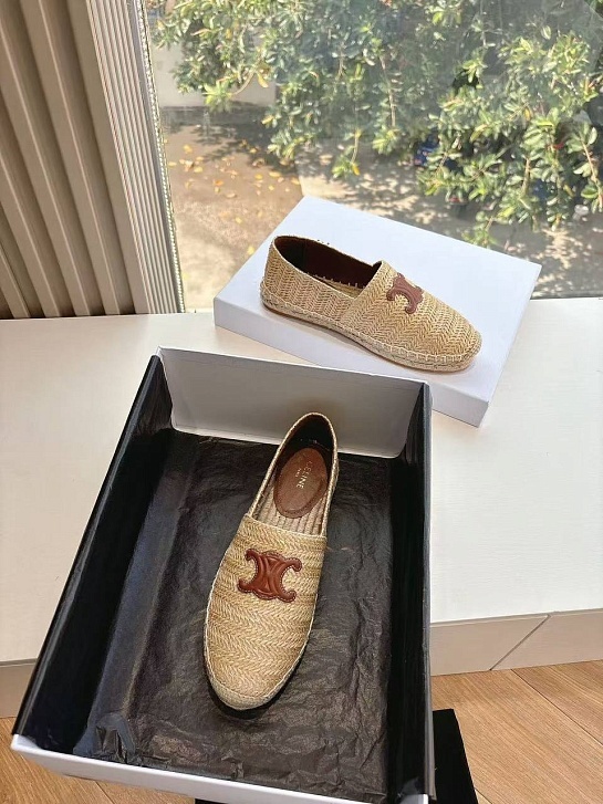 Женские эспадрильи Celine Premium - Beige