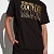 Чёрная футболка Versace Upside Down-logo