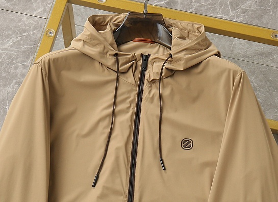 Ветровка бежевого цвета Zegna premium