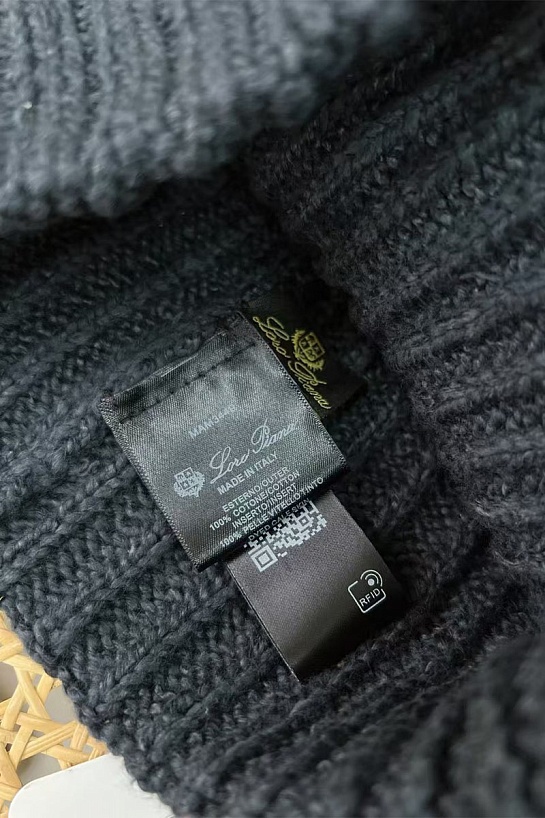 Мужская шапка Loro Piana Niseko Premium - Grey