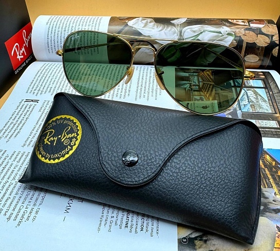 Солнцезащитные очки Ray-Ban Aviator Large Metal