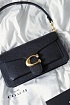 Женская кожаная сумка Coach Tabby 27x15 см (4 расцветки)