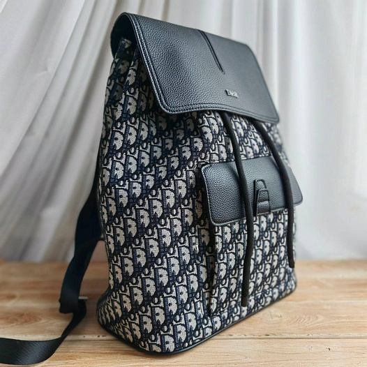 Рюкзак  Dior Oblique Jacquard 41x32 см - White   