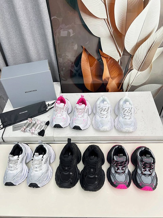 Женские кроссовки Balenciaga 10XL premium  - White