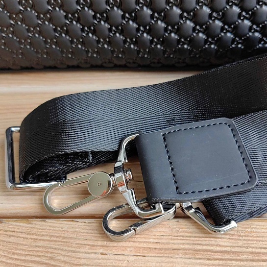 Кожаная сумка Gucci GG Supreme briefcase 38х28 см