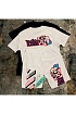 Мужские белые шорты Off-White wizard-print