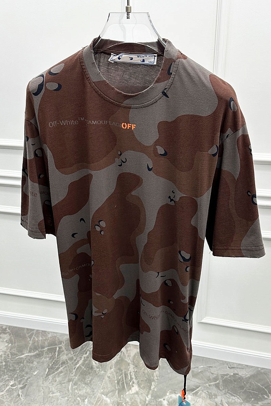 Оверсайз футболка Off-White Arrows Camo