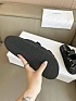 Женские шлёпанцы Balenciaga Jacquard Premium - Black
