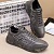 Кожаные кроссовки с мехом Premiata low-top - Grey