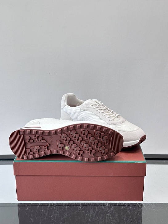 Мужские кроссовки Loro Piana Week End Walk - White