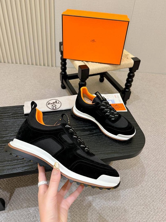 Мужские кроссовки Hermes Jimmy - Black