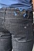 Мужские чёрные джинсы Calvin Klein logo-plaque