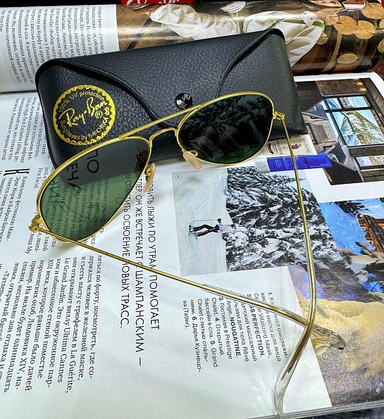 Солнцезащитные очки Ray-Ban Aviator Large Metal