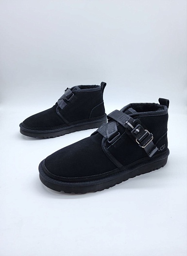 Мужские ботинки UGG Neumel Snapback - Black   