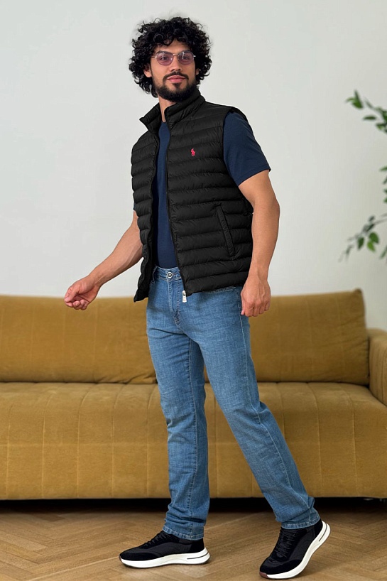 Мужской жилет чёрного цвета Polo Ralph Lauren