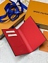 Кожаная обложка для паспорта Louis Vuitton Premium 10x14x2.5 см