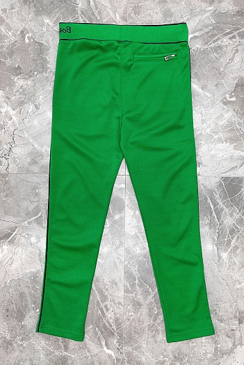 Мужские штаны Bottega Veneta зелёного цвета   