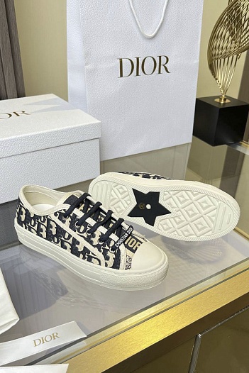 Женские кеды на платформе Dior Walk'n' premium   