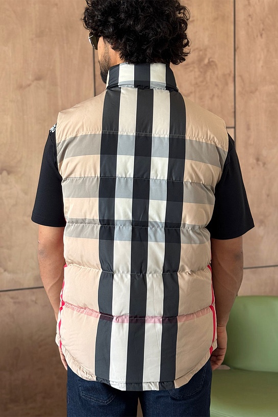 Мужской двусторонний жилет Burberry Check