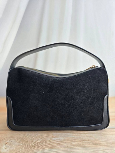 Замшевая сумка Yves Saint Laurent 29x18 см   
