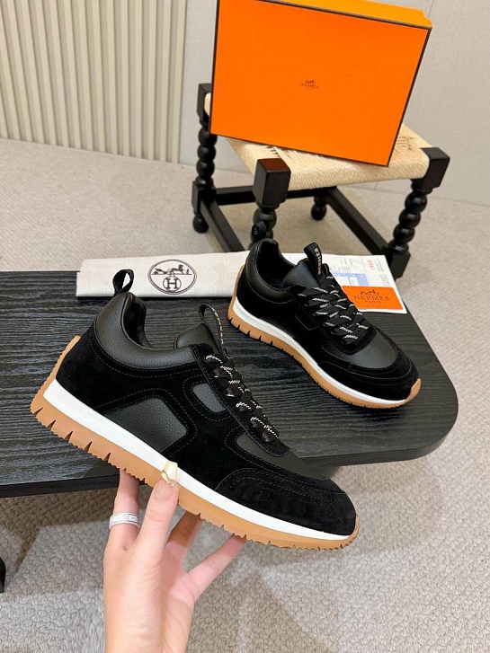 Мужские кроссовки Hermes Jimmy - Black