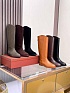 Женские замшевые сапоги Loro Piana premium - Red