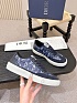 Мужские кроссовки Dior B101 Diamond  - Blue