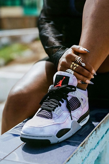 Кроссовки Nike Air Jordan 4 Retro "Zen Master"   