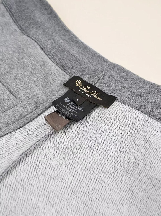 Мужские светло-серые шорты Loro Piana premium