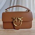 Женская кожаная сумка 21x12 см (2 расцветки)