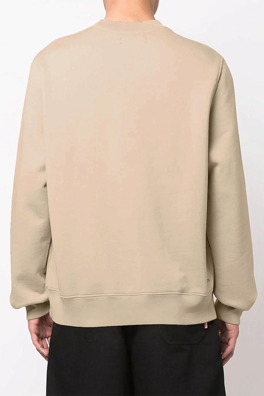 Бежевый свитшот Amiri MA bar crew-sweat
