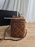 Замшевая косметичка Chanel 18x12 см