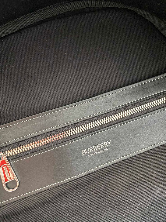 Кожаный рюкзак Burberry Dark Birch Brown Premium 30.5x14.5x42.5 см