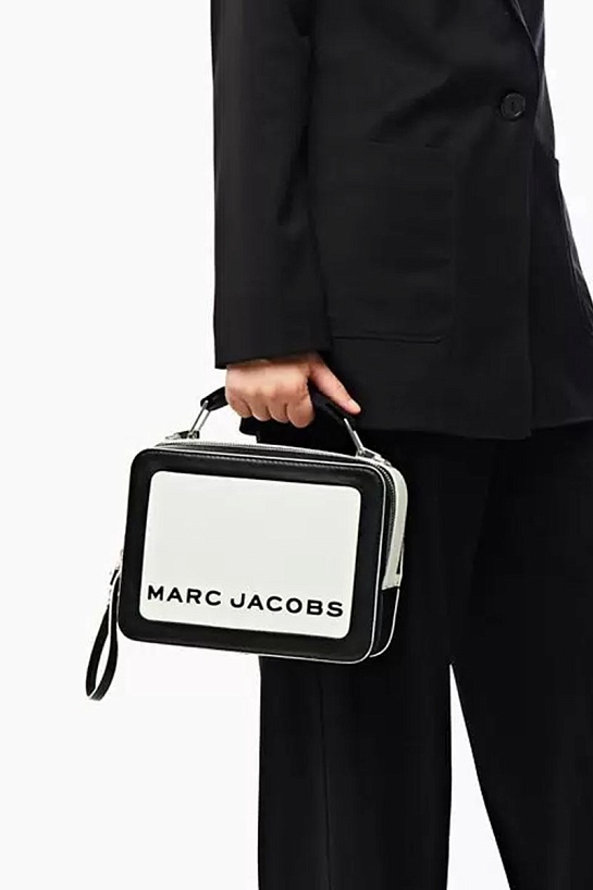 Женская сумка Marc Jacobs  The Colorblocked Mini Box 20x15 см