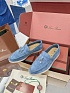 Женские замшевые лоферы Loro Piana Summer Charms Walk premium