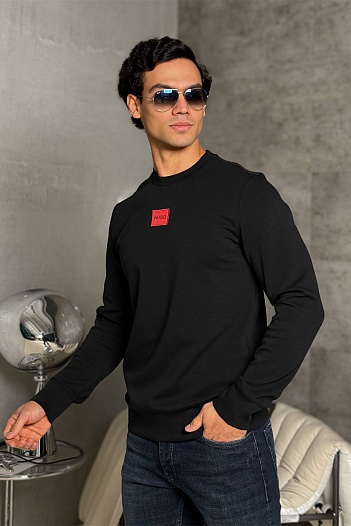 Мужской свитшот Hugo Boss Diragol - Black   
