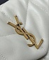 Женская кожаная сумка Yves Saint Laurent Loulou Premium 28x17x9 см - White