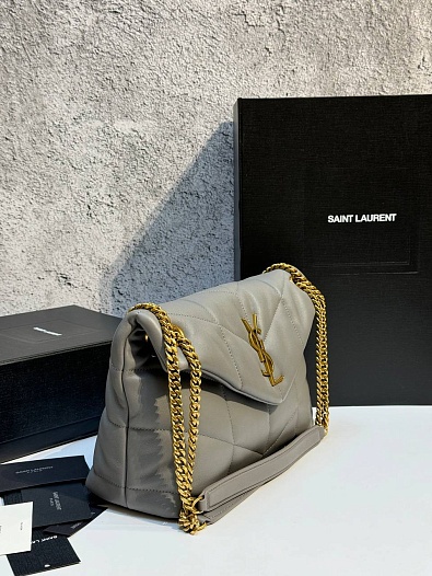 Кожаная сумка Yves Saint Laurent LouLou premium 28x17x9 см   
