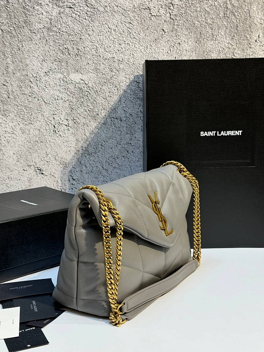 Кожаная сумка Yves Saint Laurent LouLou premium 28x17x9 см
