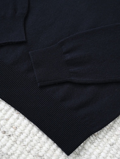 Мужская водолазка Loro Piana Premium - Black Blue   