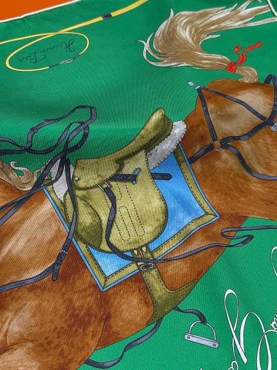 Платок Hermes Grand Galop premium 88x88 см