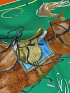 Платок Hermes Grand Galop premium 88x88 см