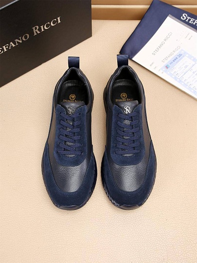 Мужские комбинированные кроссовки Stefano Ricci   