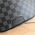 Кожаная сумка на пояс Louis Vuitton Discovery Damier Graphite